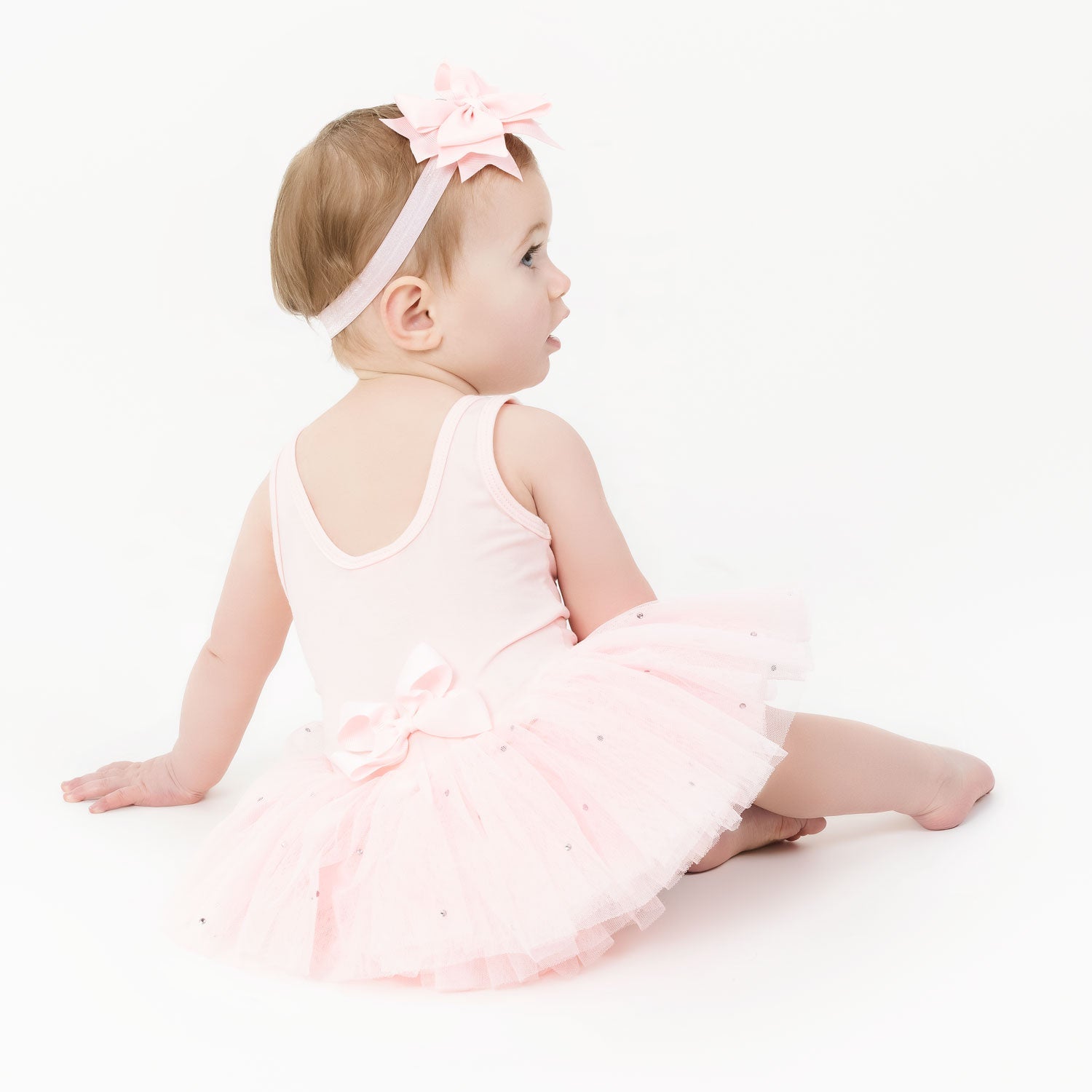 Flo Dancewear Baby Ballet Tank Tutu Dress with Bow