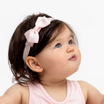 Flo Dancewear Baby Ballet Bow Headband in Pink