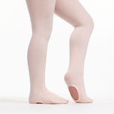 Flo Dancewear Girls Convertible Ballet Tights