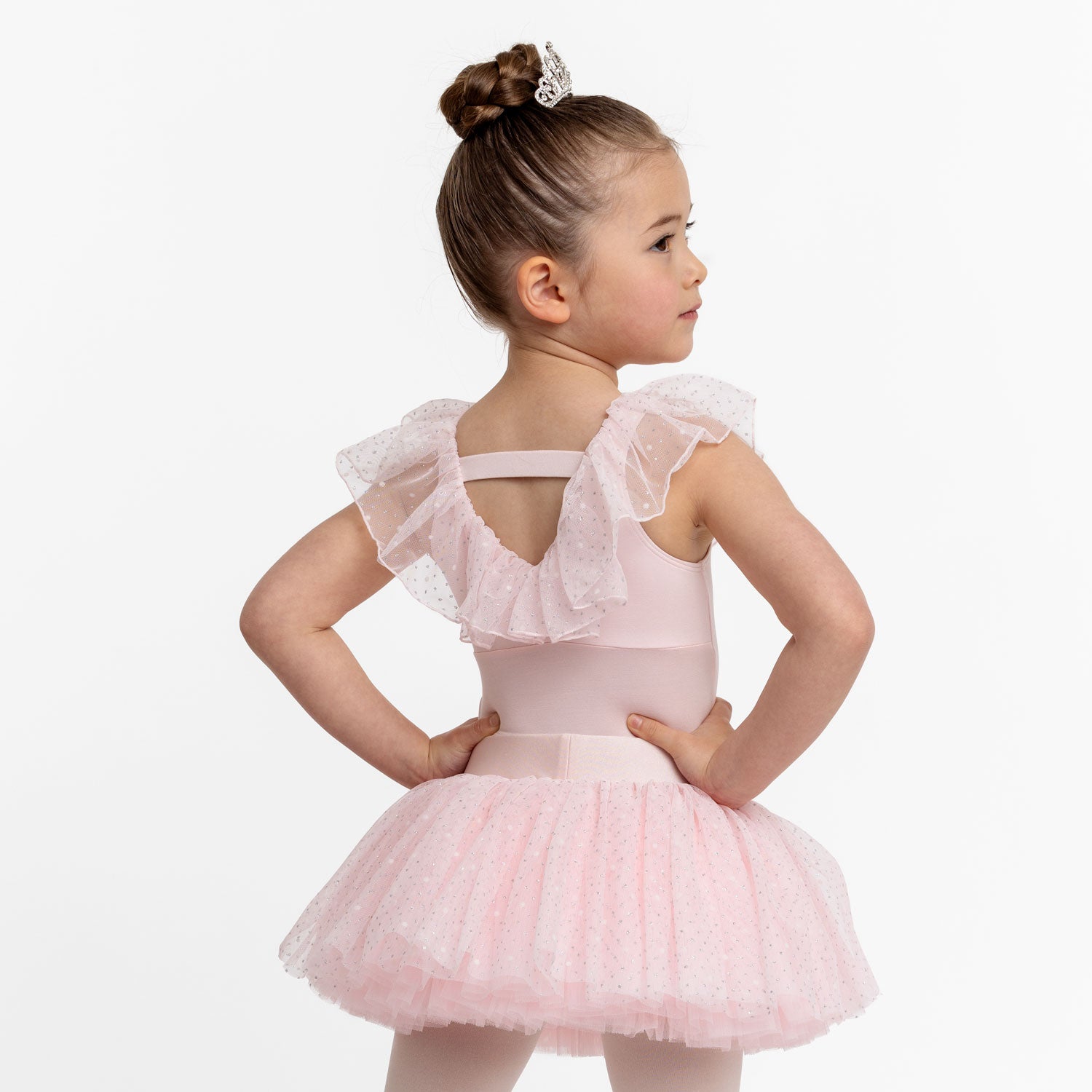 Pink tutu outlet skirt glitter