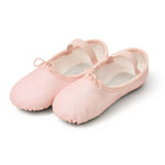 Flo Dancewear Girls Glitter Pink Ballet Shoes Pair