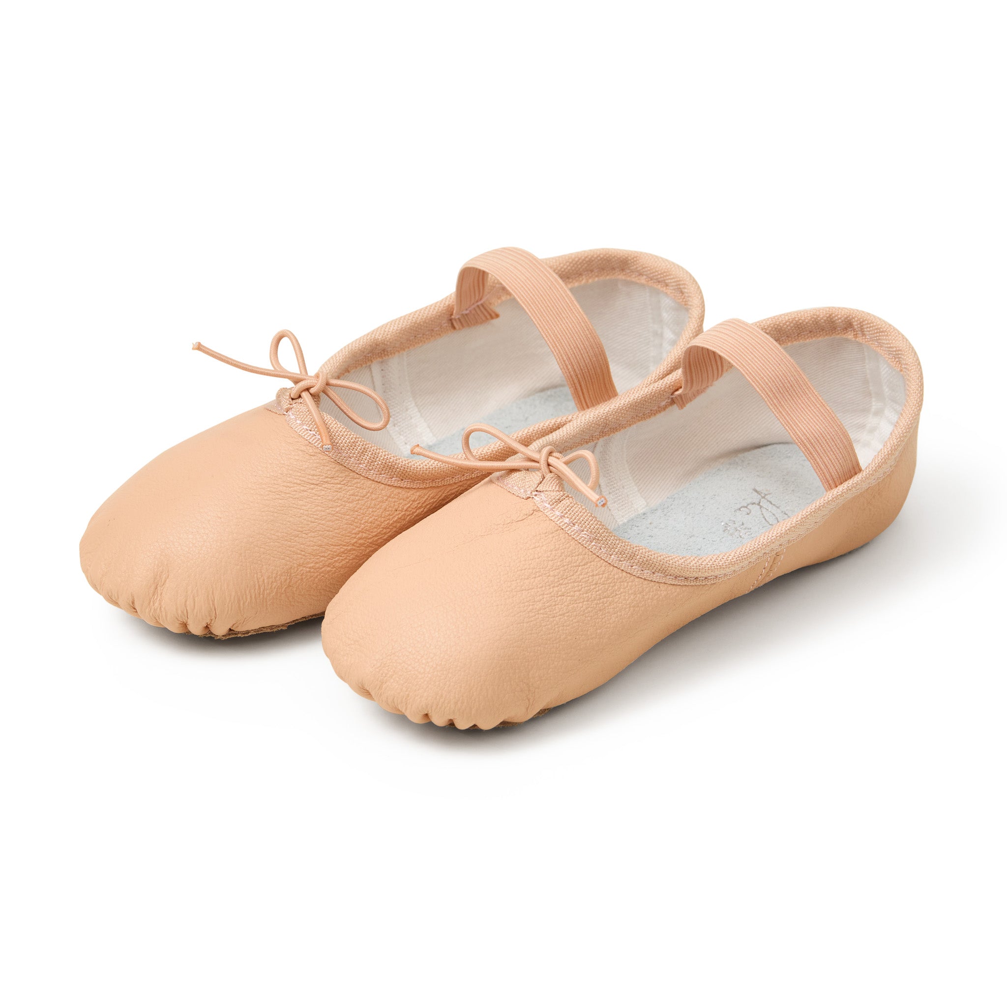 Flo Dancewear Kids Leather Ballet Shoes Pair