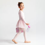Flo Dancewear Kids Back to Ballet School Clear Ballerina Print Water Bottle