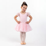 Flo Dancewear Girls Florian Sequin Tutu Dress with Bow