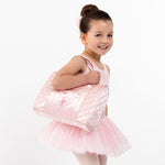 Flo Dancewear Girls Quilted Ballet Bag in Pink