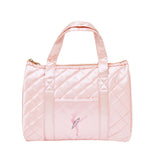 Flo Dancewear Girls Quilted Ballet Bag in Pink