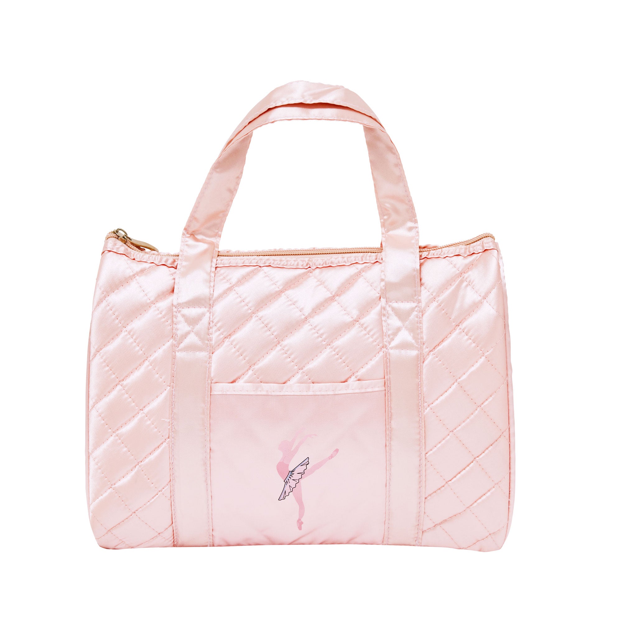Flo Dancewear Girls Quilted Ballet Bag in Pink