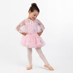 Flo Dancewear Girls Ballet Costume Sequin Flower Cape