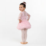 Flo Dancewear Girls Ballet Costume Sequin Flower Cape