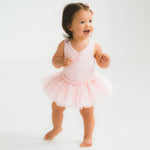 Baby Ballet Tutu Dress in Pink with Sequins