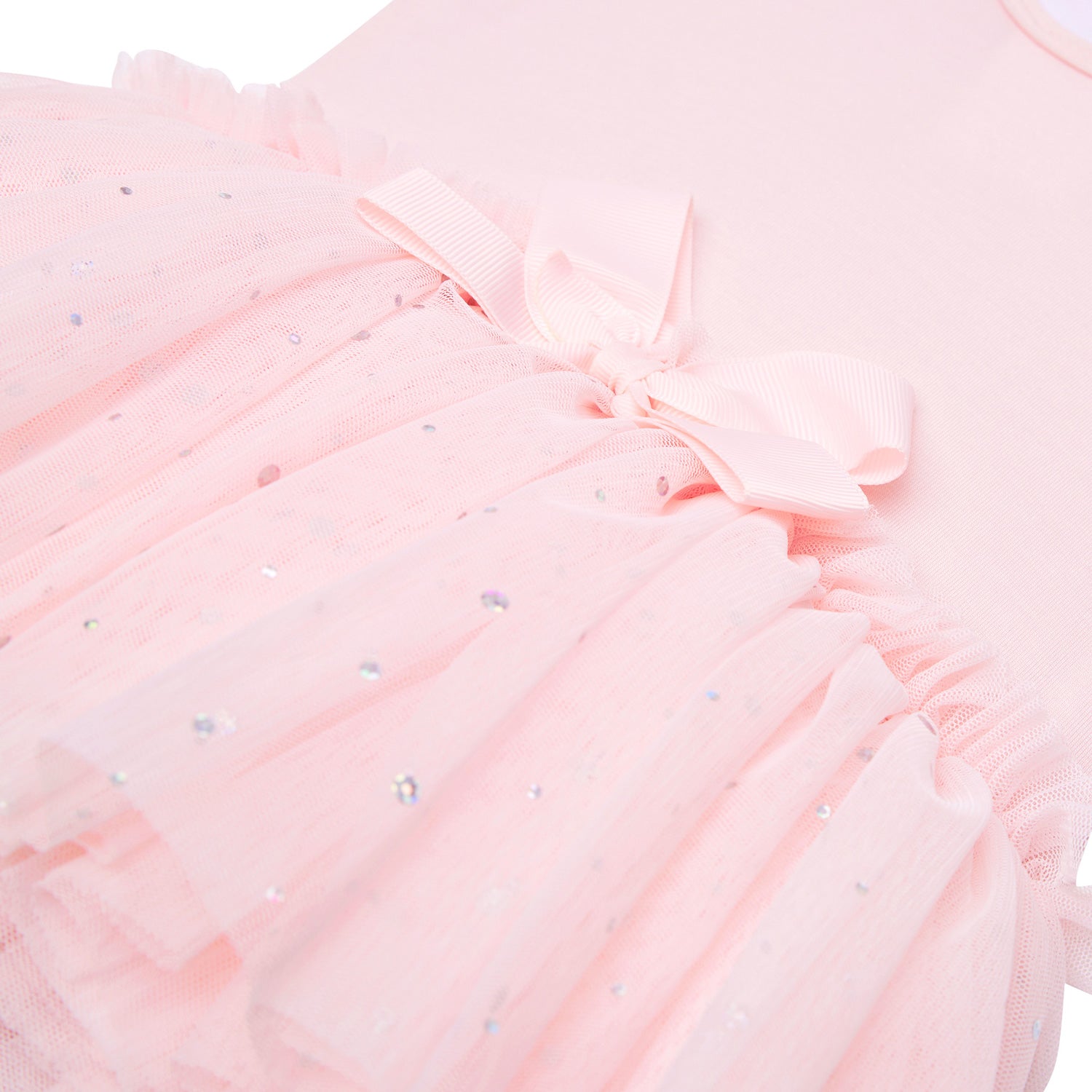 Baby Ballet Tutu Dress in Pink with Sequins